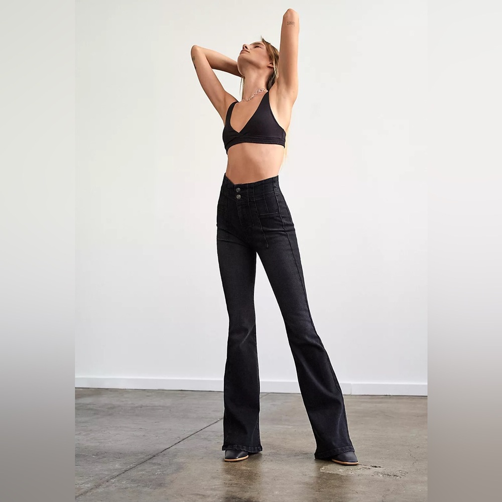 We the Free Jayde High-Waisted Flare Jeans